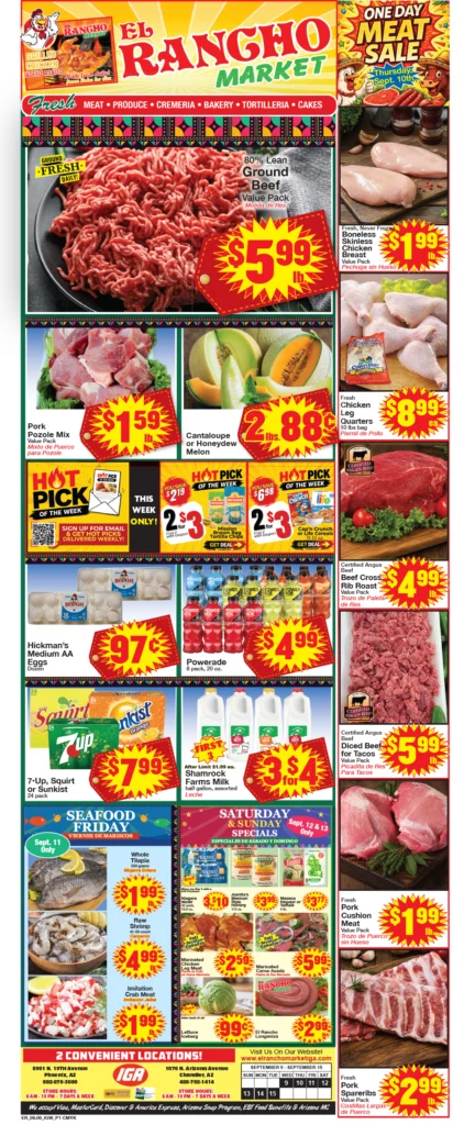Weekly ad page 1