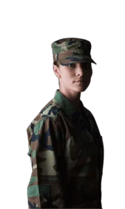 U.S. military service member in uniform