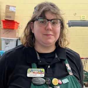 Ziporah Brumley, team member at Norm's IGA