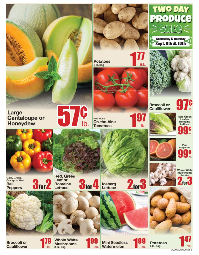 Weekly ad page 6