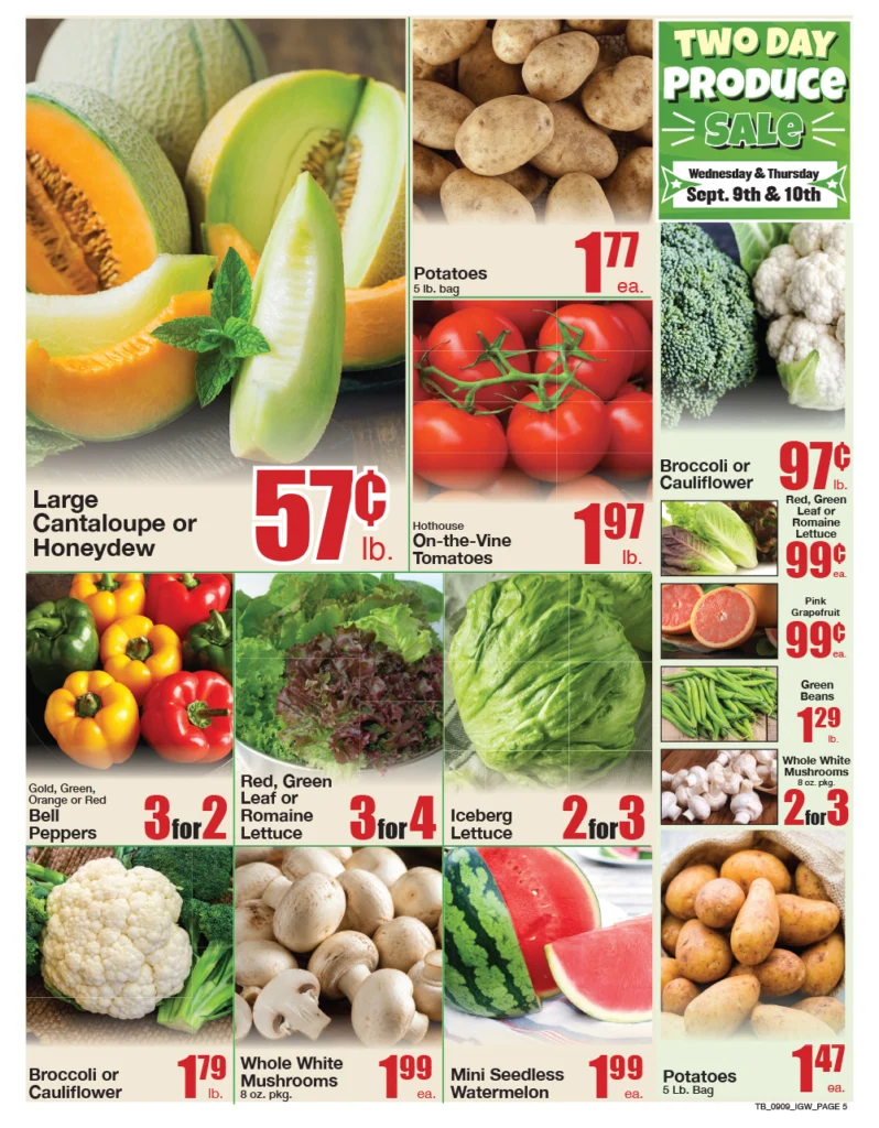 Weekly ad page 6
